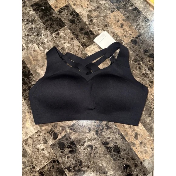 LULULEMON ENLITE WEAVE-BACK BRA BLACK COLOR NWT SIZE 38D
